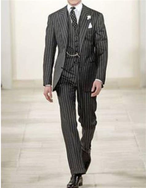 pinstripe suit history